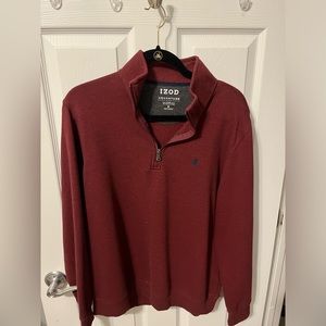 Mens M Izod Quarter Zip Sweater